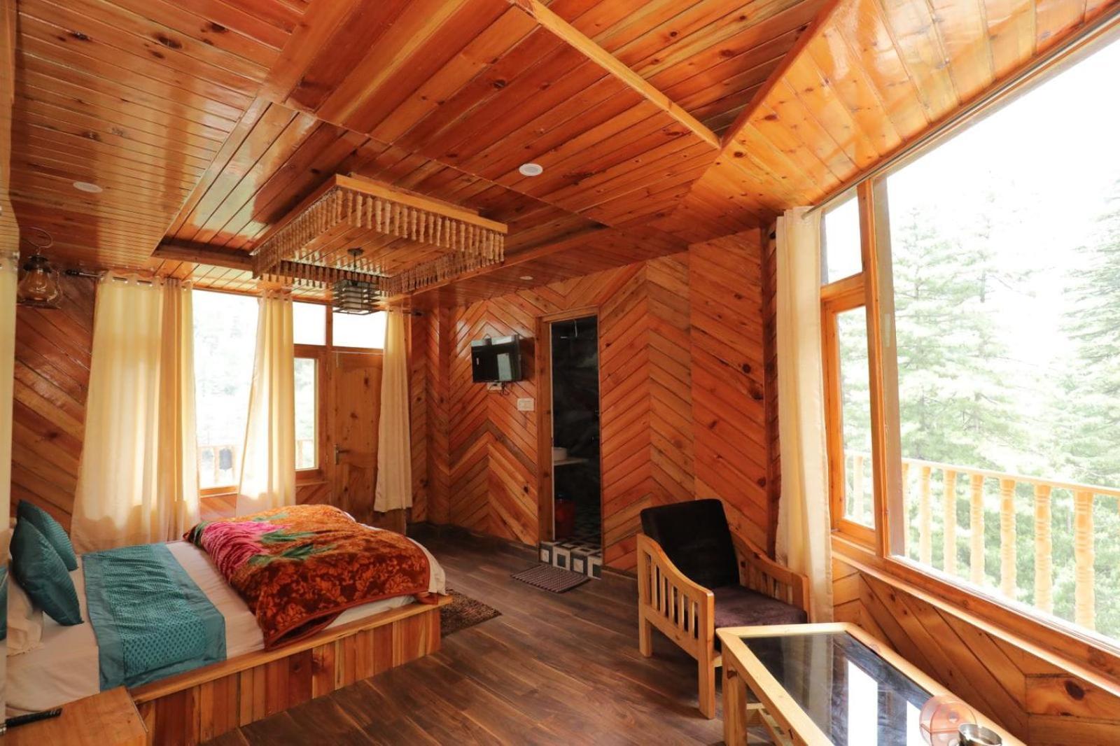 Shangri-La Rooms & Restaurant Kasol Eksteriør bilde